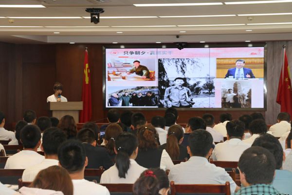 泓源公司黨委舉辦“培育泓源精神，勇?lián)鷩?guó)企使命”主題演講比賽(圖4)