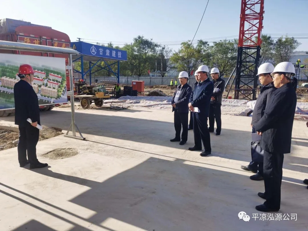 市委辦公室、市政府國資委督查泓源公司工作(圖2)