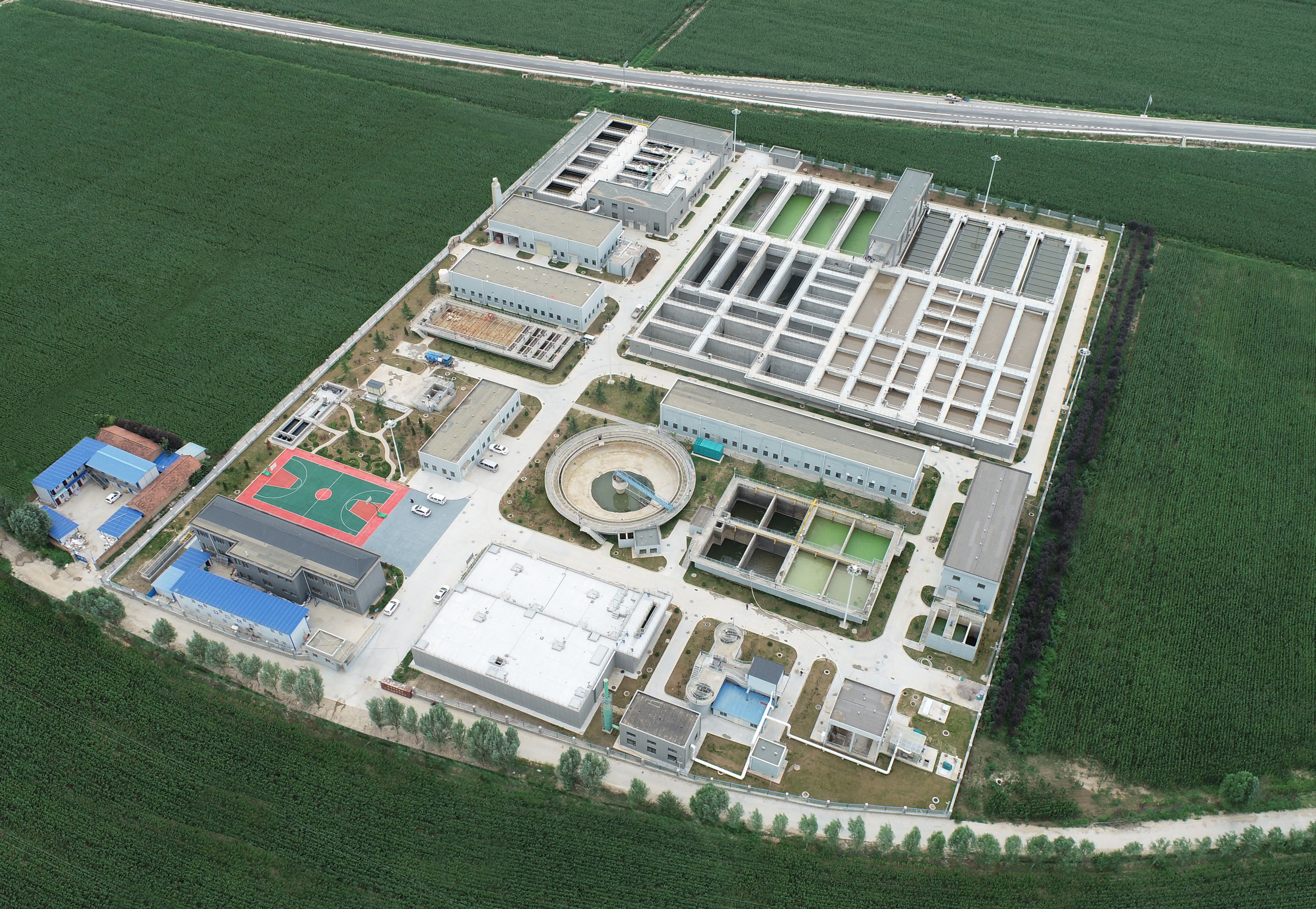 平涼市城東污水處理廠(圖1)